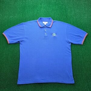 Florida Gators Boca Classics Pique Polo Shirt Mens XL Blue NCAA College Logo